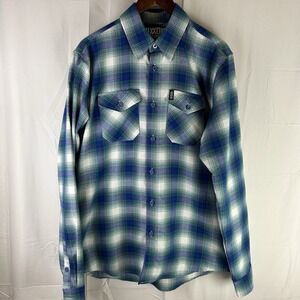 DIXXON FLANNEL COMPANY John Christner Trucking Plaid Button Up Shirt Men LT Tall
